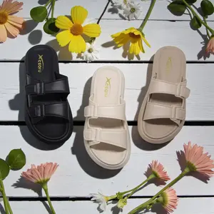Sandal Wanita Terbaru 2025| EH162 Sendal Wanita Kekinian Branded Original |  Cantik Nyaman dan Empuk