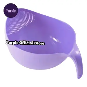 BASKOM PENCUCI BERAS BUAH SAYUR UNGU