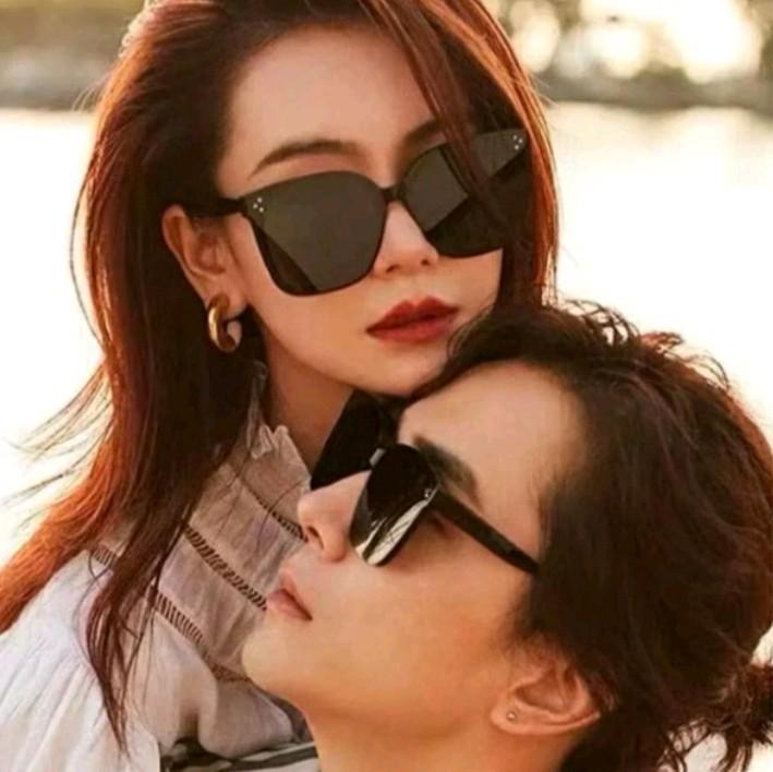 Kacamata hitam sunglasses korean style fashion dewasa pria dan wanita unisex model terbaru warna hitam aksesoris 0