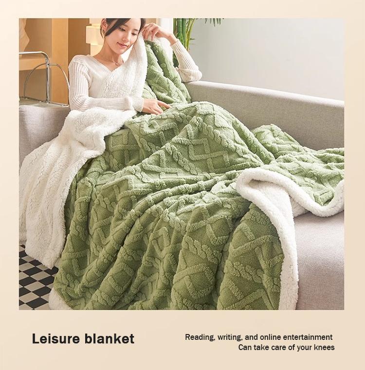 Product Introduction of KOLER Malambot Double Sided Cashmere Thick Blanket Double and QueenSize Kumot Makapal 15