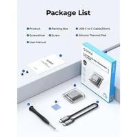 Gambar ORICO Mini M.2 NVMe to Type-C SSD Transparent Enclosure | TC20-M2-10G dari STAR17 COM Kota Administrasi Jakarta Selatan 5 Tokopedia