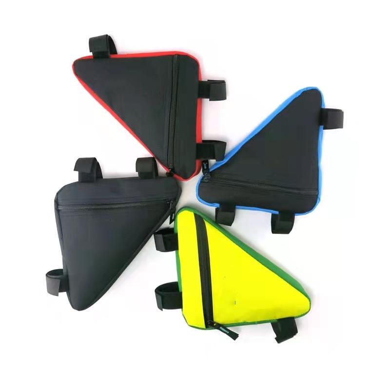 Product Introduction of Multicolour Bike Bicycle Bag Front Tube Frame Handlebar Waterproof Cycling Bags Triangle Pouch Frame Holder Bicycle Accessories 22