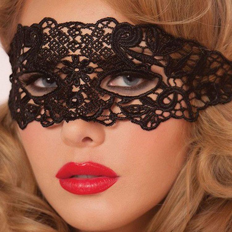 Product Introduction of Romantic Lace Mask Female Half Face Ball Party Sexy Black Eye Mask Halloween Props Princess Adult Mask 8