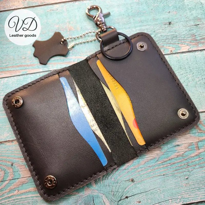 Gantungan Kunci STNK Mobil Motor Dompet STNK Kulit Asli Keychain 2