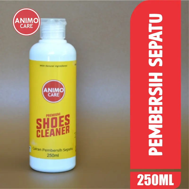 Animo Shoes Cleaner - Pembersih Sepatu 250ML Shoe Putih 2