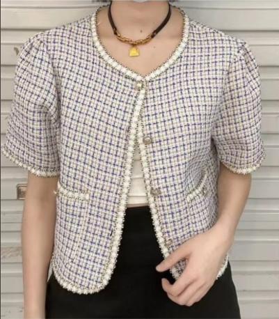 Product Introduction of Blazer Ryu Knitwear Wanita Atasan Outer Panjang Baju Motif Crop Tebal Katun Casual Kardigan Jaket Bunga Sweater 5