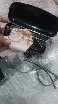 Product Review of (BELI 1 GRAT1S 1) Renatta- Frame Kacamata Kotak Lentur Kokoh ada Nosepad Lensa Minus Photocromic-Bluecromic-Antiradiasi by StyleAholic Eyewear Glasses from b**𐙚 0