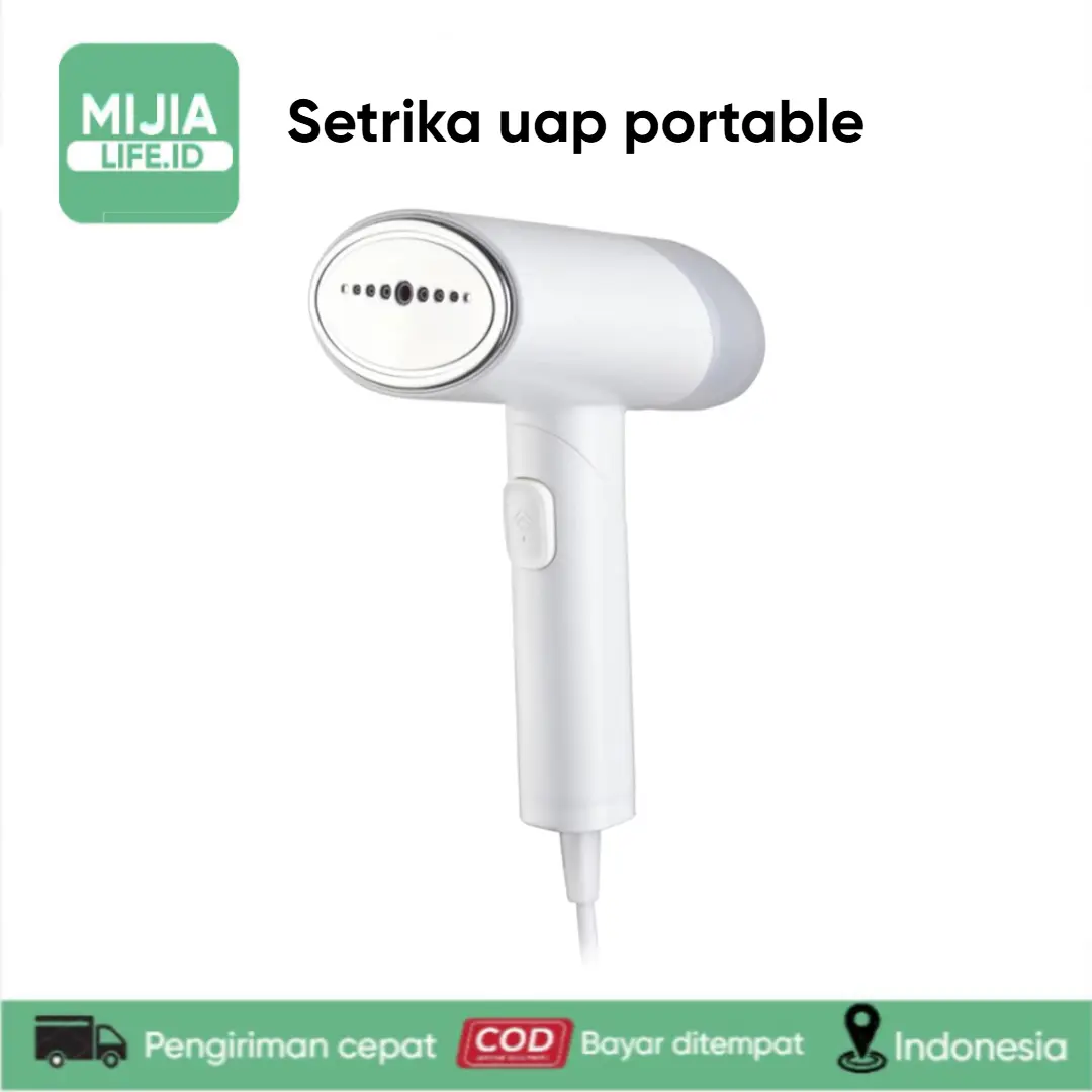 Setrika Uap Portable MW-811 1200W 670g 150ML | Handheld Garment Steamer Cepat Panas 30 Detik