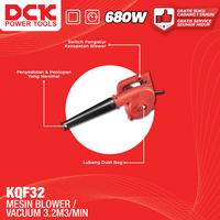 Gambar DCK Mesin Blower / Vacuum 3.2m3/min / Blower Angin 680 Watt KQF32 dari DCK Power Tools Indonesia Kota Administrasi Jakarta Barat 4 Tokopedia