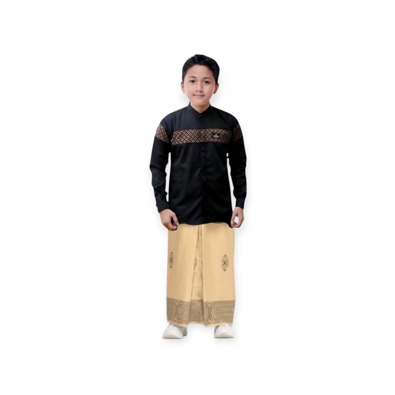 Paket Lengkap SARKO sarung koko anak Usia 5-13 tahun Size M L XL Banyak variasi Warna Motif 5
