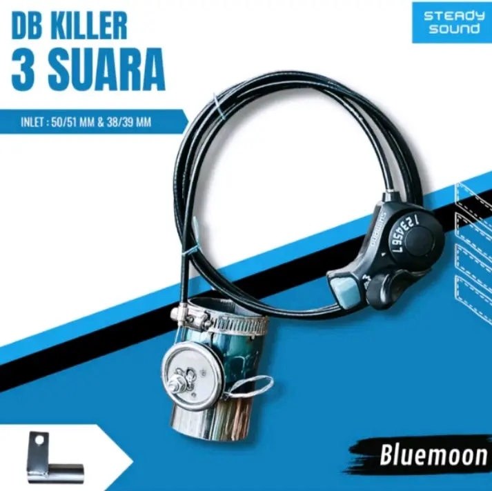 db killer 3suara untuk knalpot motor racing dan brong 3