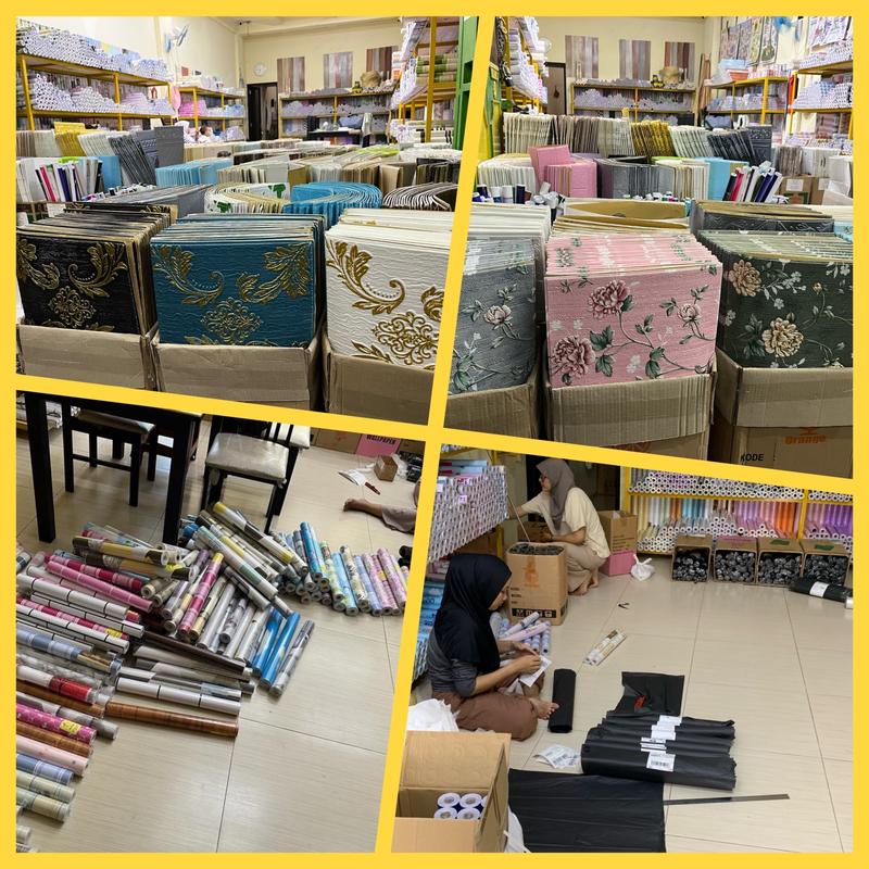 Product Introduction of Wallpaper Dinding 10 m 10 meter 45 cm x 10 m MOTIF KARAKTER DORAEMON HELLO KITTY SPONGBOB SPIDERMAN AWAN KEROPPI SPIDERMAN DORAEMON POLKADOT AWAN LAYANG 6