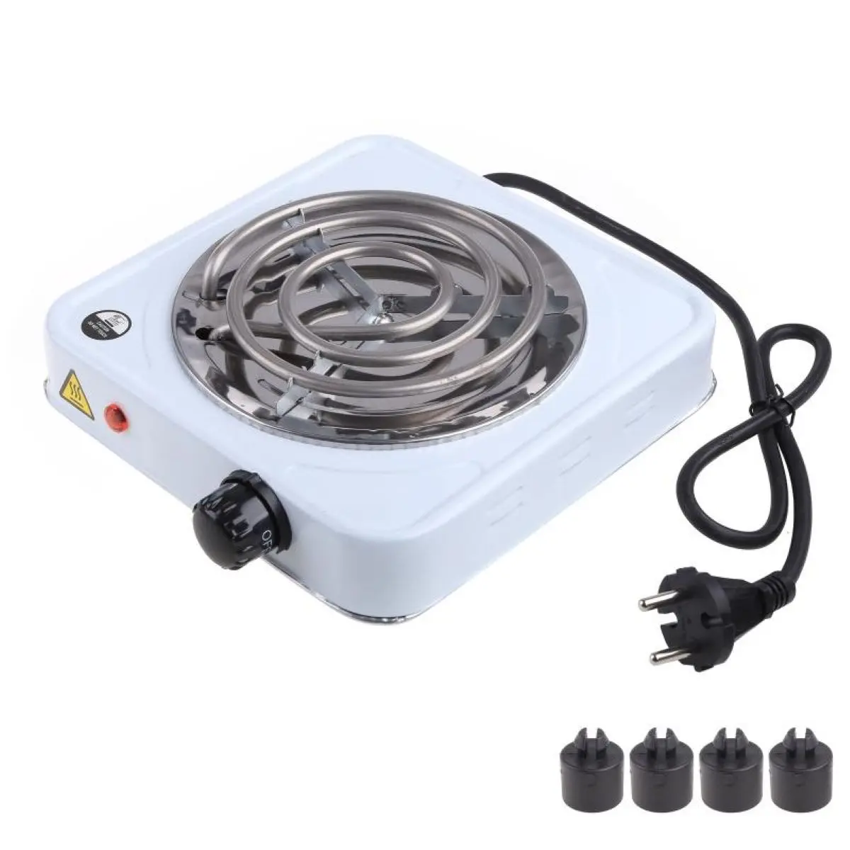 HEHUS le Electric Iron for Burner Single Stove Mini Hotplate Adjustable Temperature Furnace Home Kitchen Cook Coffee Hea