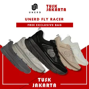 Sepatu Unerd Performance Fly Racer Sepatu Sneakers Casual Sport Sepatu Sneakers Olahraga Pria Unerd Original