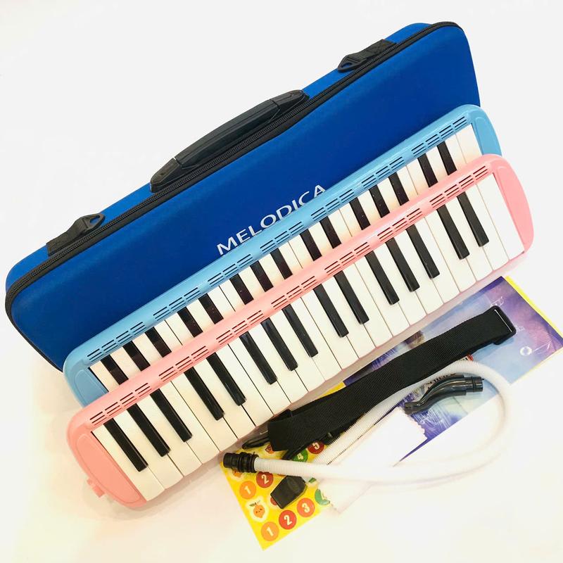 Kèn Melodica HỘP CỨNG 37 PHÍM đầy đủ phụ kiện đàn thổi