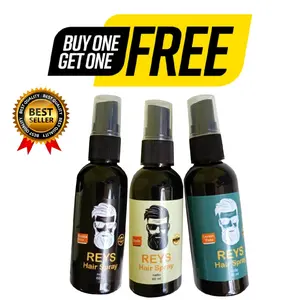 Reys Hair Spray 60ml.Minyak Rambut pria Perawatan Rambut Lepek dan kering.PAKET HEMAT 2BOTOL REYS HAIR SPRAY