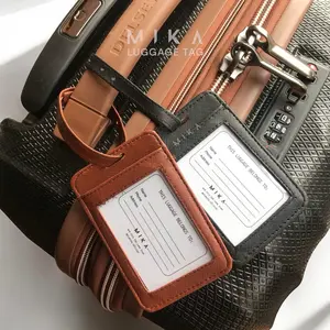 LUGGAGE TAG SYNTHETIC LEATHER / GANTUNGAN IDENTITAS NAMA KOPER