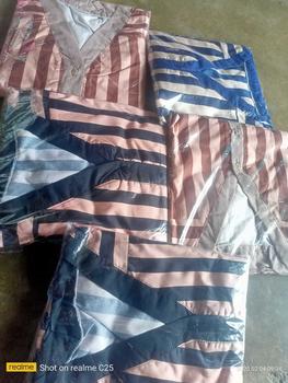Product Review of SETELAN SALUR LD 110 120 130CM XL XXL SETELAN KATUN RAYON TWILL 116554 - SET MOTIF SALUR WANITA jumbo soft peach murah Baju Celana Kancing from k**i a**l 0