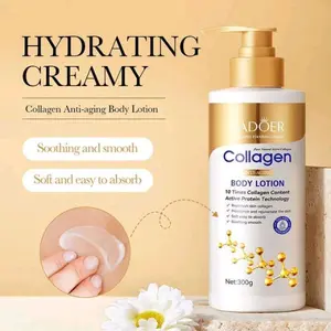 Sadoer Handbody Lotion Colagen Pemutih Kulit Kusam Permanen 300 gr Hydrating Creamy Anti-aging