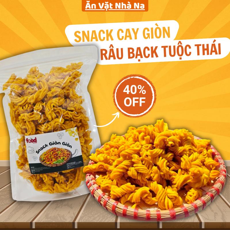 [FreeShip] 1kg Snack Râu Mực, Snack Râu Bạch Tuộc, Bim Bim Mì Tôm Ăn Vặt Nhà Na - Ăn Vặt
