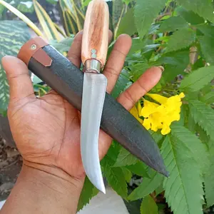 Pisau Baja Khusus untuk Iris Sisir Pisang Tukang Pisang Handel Keling Paku Anti Copot Kuat Tajam Siap Pakai Alat Kitchenware