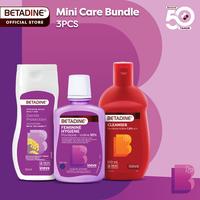 Gambar Mini Care Bundle - Pembersih Kewanitaan dengan Prebiotik, Asam Laktat & Tri-Care+ | Menyeimbangkan pH, Mendukung Bakteri Baik, Menenangkan Kulit Sensitif, Bebas Sabun, Teruji Ginekologis, & Hipoalergenik dari Betadine Shop Kota Tangerang 1 Tokopedia