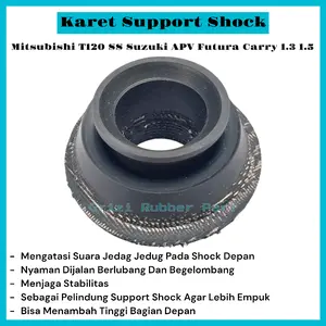 Karet Support Shock Shockbreaker Depan Mitsubishi T120 SS Suzuki APV Futura Carry 1.3 1.5 Ban Benang Motorcycle Pelindung