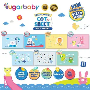 Sugar Baby Perlak -Waterproof Cot Sheet