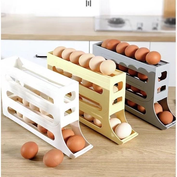 Rak Telur Tingkat / Tempat Penyimpanan Telur Minimalis 4 Tie - Shop ...