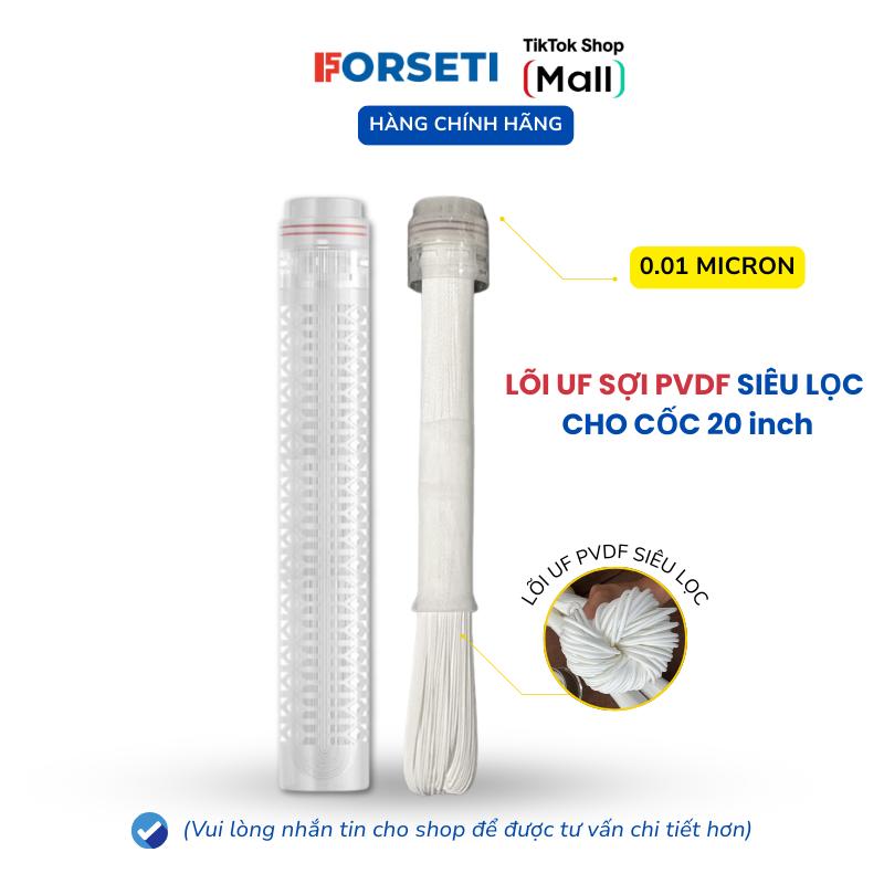 Lõi Lọc UF sợi PVDF cho Cốc 20 inch lọc tới 99.9% vi khuẩn giúp nước trong và sạch hơn
