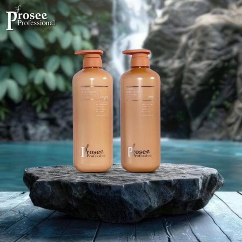 CẶP dầu gội PROSSE nâu phụ hồi tóc hư tổn hỗ trợ trị gàu trị bết dung tích 1580ml 1 cặp CÓ QUÀ