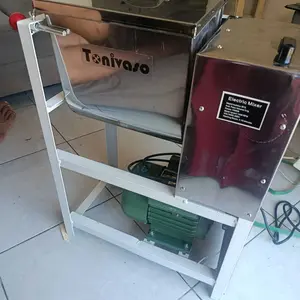 Tonivaso Mesin Pengaduk Adonan Mie Horizontal | 5-15KG, Cocok Adonan Padat Berat - Original Terbaik Lenodi Pengaduk Adonan Multifungsi Kapasitas Besar