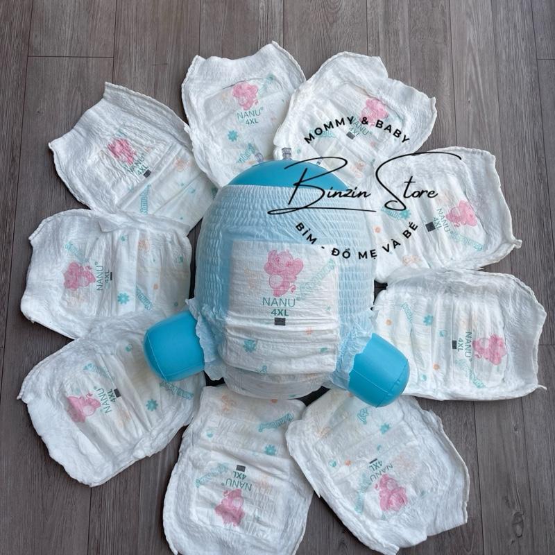[Combo 2 bịch 100 miếng] Bỉm nanu cho bé 2