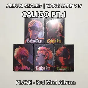 [ READY NEW OFFICIAL ] PLAVE - 3RD MINI ALBUM [ CALIGO PT. 1 ] ( VANGUARD ver )
