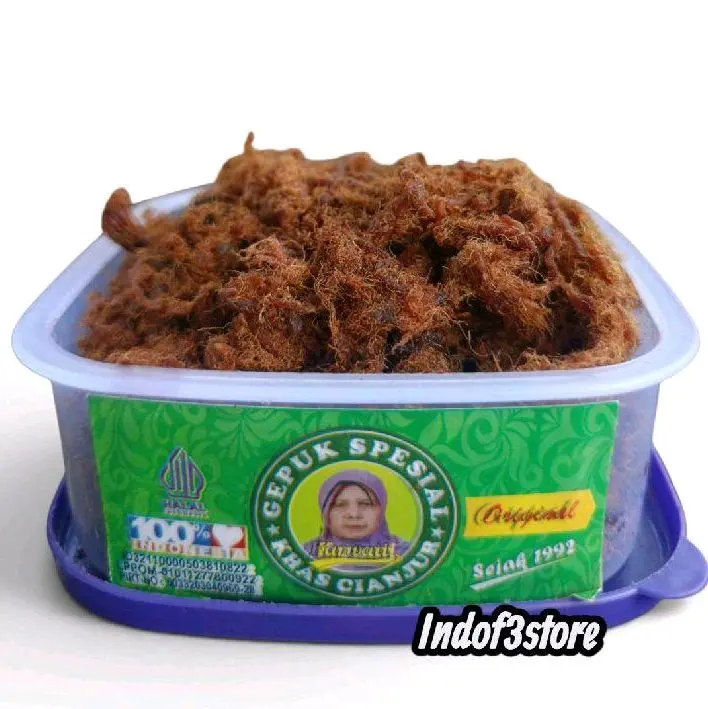 Gepuk Ayam Suir Karwati Khas Cianjur Toples 150gr - Makanan Khas Cianjur