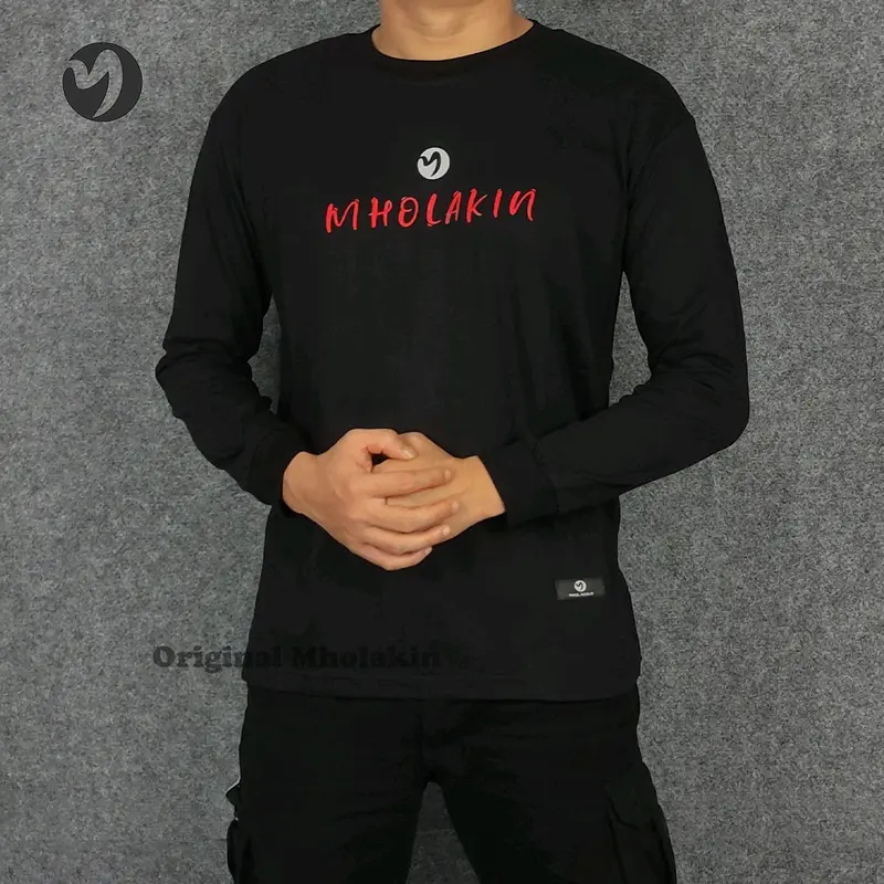 KAOS LENGAN PANJANG/ KAOS TANGAN PANJANG/ KAOS DISTRO/KAOS PRIA WANITA PREMIUM / bahan Katun Combed Nyaman dipakai 2