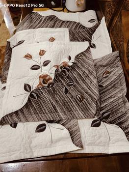 Product Review of SET SARUNG BANTAL SOFA COKLAT uk.40x40/ uk.45×45 ,isi 5 sarung bantal + 1 taplak meja from l**k 1