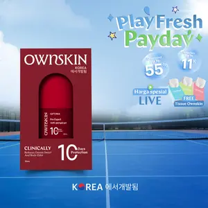 OWNSKIN OPTIMA Pro Expert Antiperspirant Roll On 30ml | The Ultimate Anti-Perspirant mengurangi Keringat & Bau Badan | BarrierCare+ Whitening | Dokter Approved