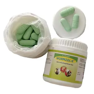 5 KAPLET WORMZOL-K Obat Cacing Domba & Kambing |  5 PCS