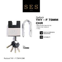Gambar Gembok - Padlock SES TKY - F 73mm Chrome dari SES Official Store Kota Administrasi Jakarta Utara 2 Tokopedia