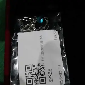 Gelang Wanita Safir dengan Perak 999 - Tahan Air & Anti Karat, Cocok untuk Dipakai Sehari-hari Kotak hadiah gratis disertakan.