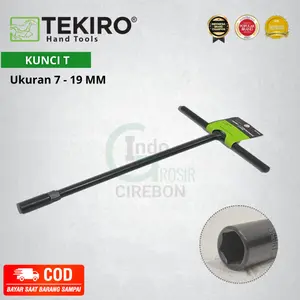 TEKIRO Kunci T 7–19MM Baja Chrome Vanadium Kunci Sok 100% ORIGINAL