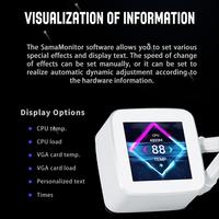 Gambar KYO SAMA LD360 2.8" inch ARGB AIO Liquid Cooling LCD DISPLAY AIO 360mm BLACK WHITE - BLACK dari KYO Indonesia_NEW Kota Administrasi Jakarta Utara 4 Tokopedia