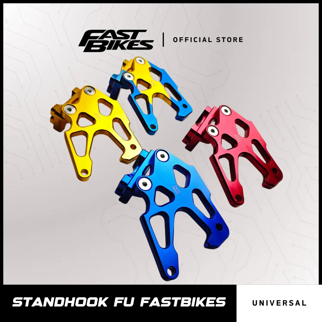 FASTBIKES - Standhook Setelan Rantai Universal Honda CBR Satria FU Vixion Scorpi Outdoor