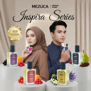 [Satuan] Parfum Non Alkohol Mezuca Inspira Series 18mL Eau De Parfume Unisex Pria Wanita