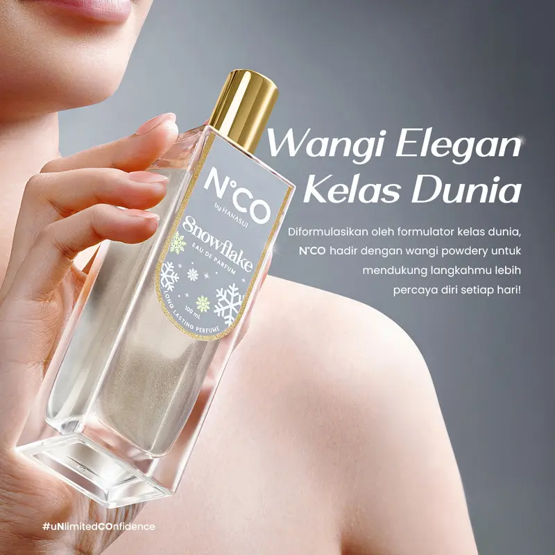 NCO Snowflake EDP - Eau De Perfume Parfum Wanita Wangi Tahan Lama Bunga Lily Lasting Elegant 2