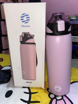 Product Review of FJbottle -  Botol Minum Portable Olahraga Outdoor Stainless Steel 800ML Free Sikat dan Tas Botol from d**d 1