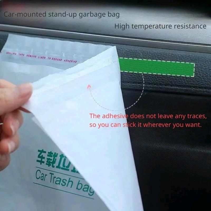 Kantong Sampah Mobil Tempel Praktis/Car Trash Bag (20Pcs) 5