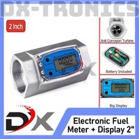 Gambar Electronic Fuel Meter Display Digital Flow Solar Lcd 2 inch 2" Diesel dari DX-Tronics Kota Administrasi Jakarta Barat 1 Tokopedia