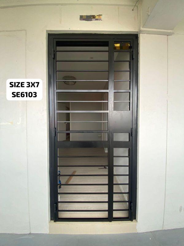 Product Introduction of EAZEA Push Pull Bundle of 3 (Mild Steel Gate + Digital Gate Lock + Fire Rated Digital Door Lock) 32